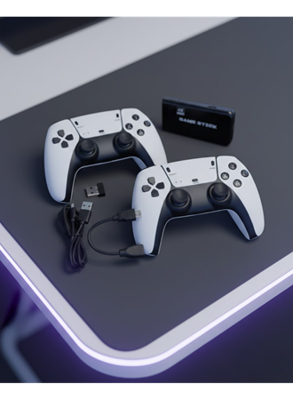 4K Retro Oyun Konsolu 20600 Oyun Kablosuz Oyun Kolu