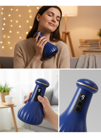 Kompakt Tasarımlı Çok Fonksiyonlu Masaj Cihazı