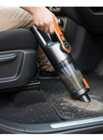 Kompakt Kablosuz Süpürge Güçlü Çekiş ve Düşük Ses Seviyesi