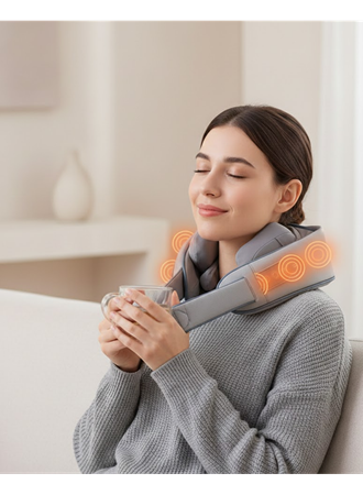 1800mAh Pil Kapasiteli Boyun Masaj Aleti