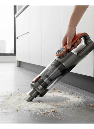 Type C Şarjlı Kablosuz El Süpürgesi Hafif ve Taşınabilir