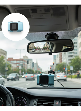 Araç Ön Cam Kamerası Sürüş Güvenliği İçin Video Kayıt