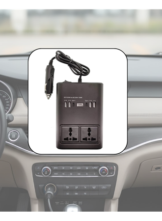 Araç Elektrik Dönüştürücü Çoklu USB Çıkışlı 150W İnvertör