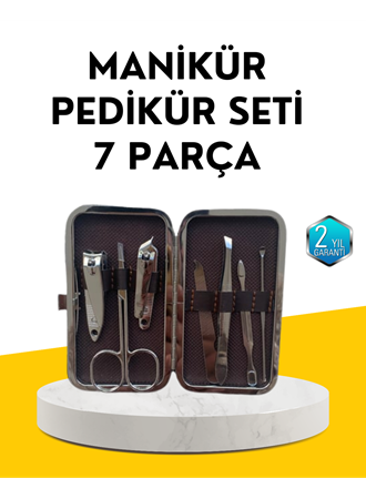 Dayanıklı Çelik Aletlerden Oluşan Kişisel Bakım Seti