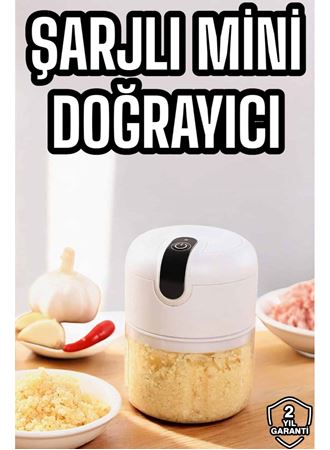 El Rondosu Mini Şarjlı Doğrayıcı Taşınabilir 250 ml