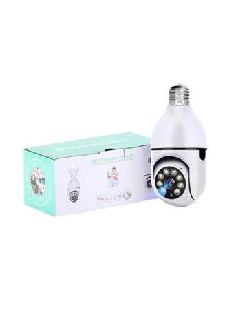 Wifi Güvenlik Kamerası 360 Derece Dönebilen Harekete Duyarlı Gece Görüşlü Ampul