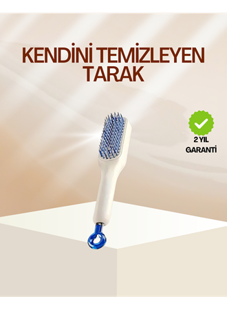 Pratik Mekanizmalı Saç Tarağı – Kendi Kendini Temizler, Taşınabilir