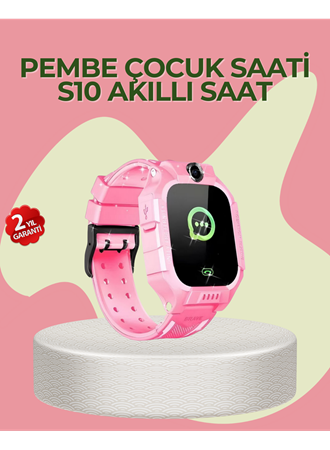 S10 Çocuk Takip Saati Güvenli Alan Uyarısı ve Sesli Mesaj