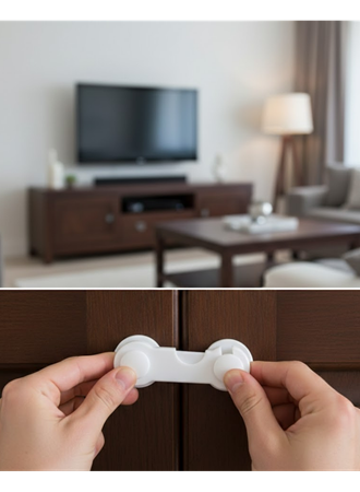 ÇOCUK GÜVENLİK KİLİDİ 4 ADET