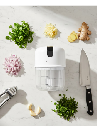 Kablosuz Elektrikli Sarımsak Ezici Paslanmaz Bıçak