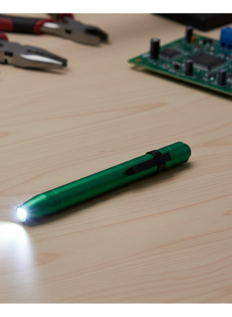 Güçlü Işık Veren LED Kalem Fener Ev ve İş Kullanımına Uygun