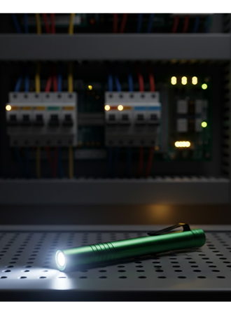 Çok Amaçlı LED Işıklı Kalem Fener Günlük ve Teknik Kullanım İçin İdeal