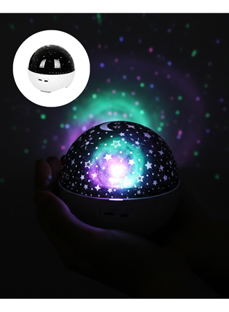 Sesle Tepki Veren Yıldız Projektör Oda Lambası
