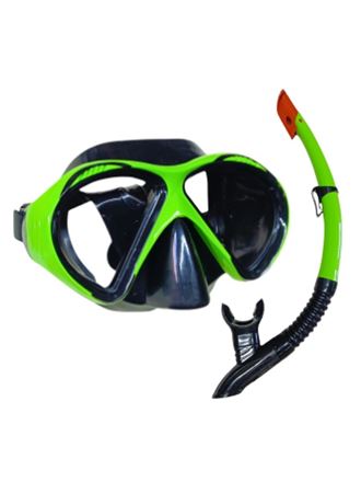 Star Diving Dalış Maskesi ve Snorkel Yetişkin - 51711-YEŞİL