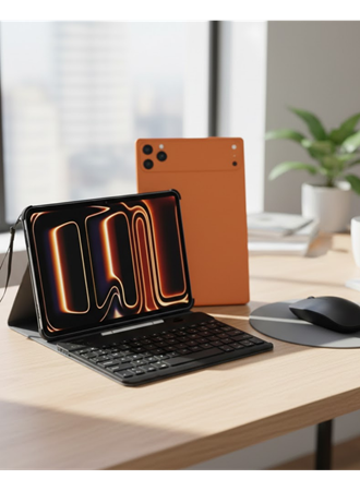 Android Tablet Klavye Kılıflı Dokunmatik Ekran Günlük ve Profesyonel Kullanım