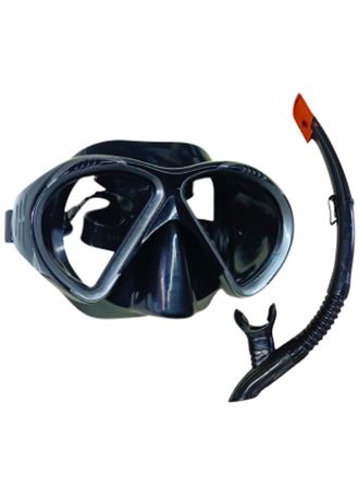 Star Diving Dalış Maskesi ve Snorkel Yetişkin - 51711-SİYAH