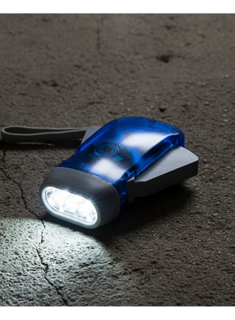 Kendiliğinden Şarjlı El Feneri Pilsiz Çalışan 3 LED Acil Durum Feneri