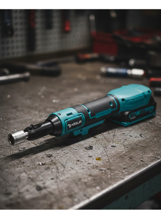 Yandan Sıkma Somun Montajına Uygun Şarjlı Cırcır Kolu