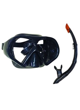 Star Diving Dalış Maskesi ve Snorkel Yetişkin - 51713-SİYAH