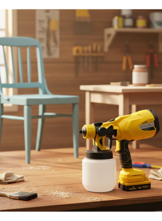 Akülü Boya Tabancası Hassas Püskürtme ve Hızlı Kaplama