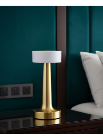 Şarjlı Dokunmatik LED Masa Lambası 3 Renk Dimmer Özellikli