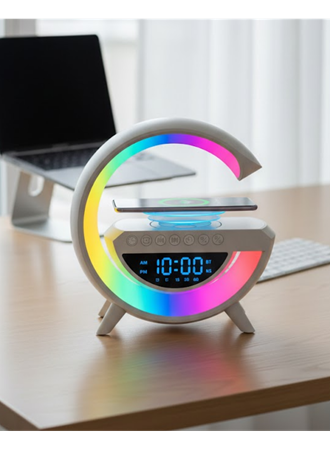 Bluetooth Hoparlör RGB Aydınlatmalı USB TF Kart FM Özellikli