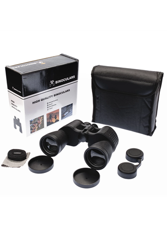 7x50 – Geniş ön Mercekli Profesyonel El Dürbünü – 1000m/56m – Siyah V4 (