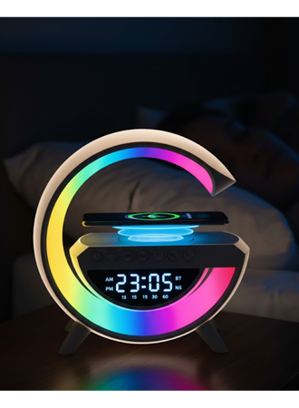 RGB Tasarımlı Bluetooth Hoparlör USB FM AUX Girişli