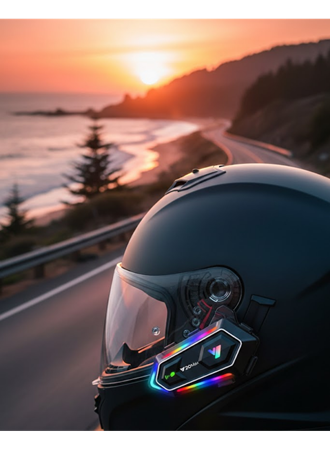 BT5.3 Çipli Kask İçi Bluetooth Kulaklık 25 Saat Pil