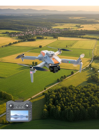 Uzun Menzilli Drone 1080P GPS Full HD Kameralı