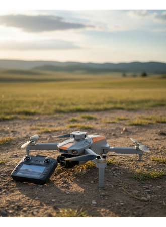 GPS Özellikli Drone 1080P Kamera 360 Derece Dönebilen Uzun Uçuş Süreli