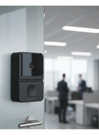 Akıllı Ev Uyumlu Kapı Zili Kamera ve İki Yönlü Konuşma