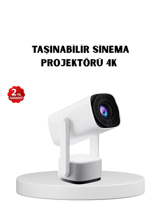 720p HD Projeksiyon Cihazı – Uzun Ömürlü Ampul, Canlı Renkler ve Evde Sinema Keyfi