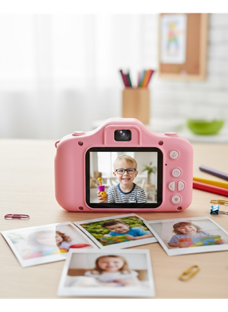 Kompakt Dijital Kamera HD Video ve Fotoğraf Kayıt Özellikli USB Şarjlı Mini Cihaz