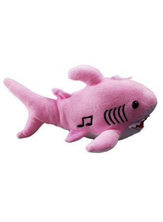 Köpekbalığı Sesli Baby Shark Müzikli 28 cm - 1811201 - Pembe