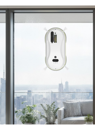 2800 Pa Güçlü Emişli Akıllı Cam Temizleyici Robot