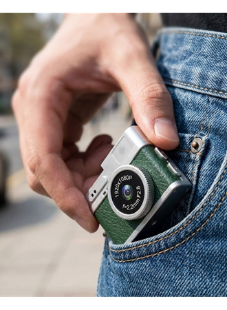 Ultra Mini Dijital Fotoğraf Makinesi 4K 1080P HD Video Çekim Cep Kamerası