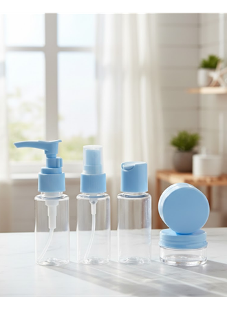 30 ml 5’li Seyahat Boy Kozmetik Organizer Seti