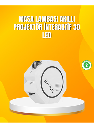 Uzaktan Kumandalı Zamanlayıcılı Galaksi Yıldız Projektörü