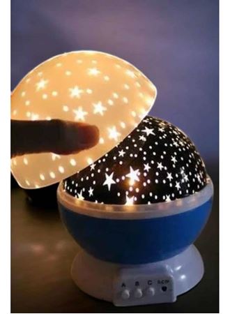 Çocuklara Özel Yıldızlı Gece Lambası