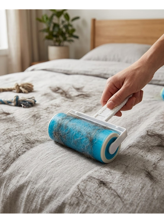 Evcil Hayvan Tüy Toplama Rulosu Kıyafet Koltuk Halı Temizleme Yıkanabilir Roller