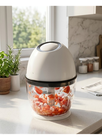 Şarjlı Mini Doğrayıcı 450 ML Kablosuz Sebze Doğrayıcı
