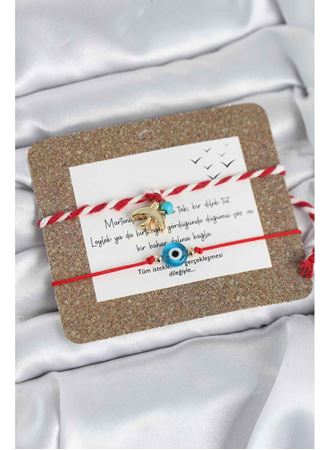 Marteniçka Bileklik 2'li Nazar ve Kırlangıç Model