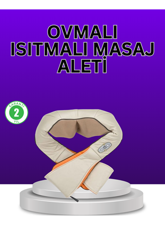 Isıtma Fonksiyonlu Ovmalı Boyun Omuz ve Vücut Masaj Cihazı Rahatlatıcı