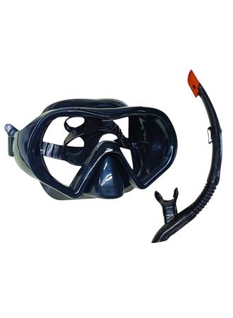 Star Diving Dalış Maskesi ve Snorkel Yetişkin - 51712-SİYAH