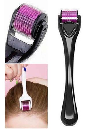 540 Iğneli Derma Roller 1Mm Titanyum Uçlu Saç Kaş Serum Kullanımına Uygun