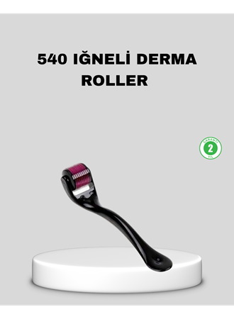 Derma Roller Titanyum İğneli Cilt Yenileyici – Akne ve Kırışıklık Karşıtı
