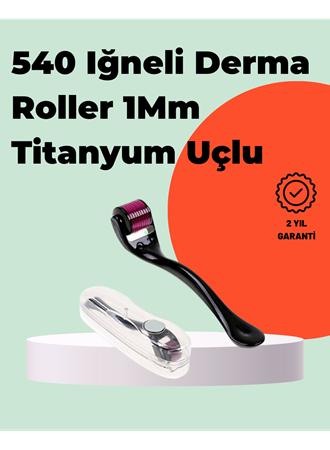 Titanyum İğneli Derma Roller – Evde Cilt Bakımı İçin Uygun