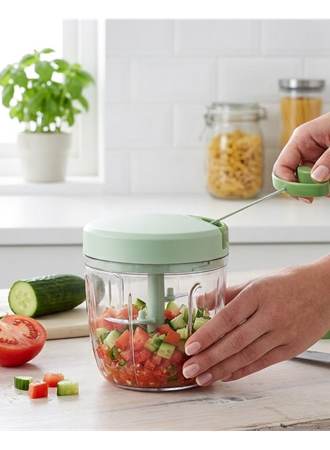 Çek Bırak Mekanizmalı Manuel Doğrayıcı Sebze ve Soğan Rondosu