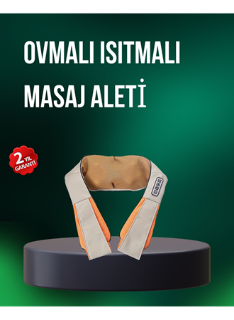 Ovmalı Isıtmalı Masaj Aleti Bel Boyun Omuz İçin Profesyonel Masaj Keyfi
